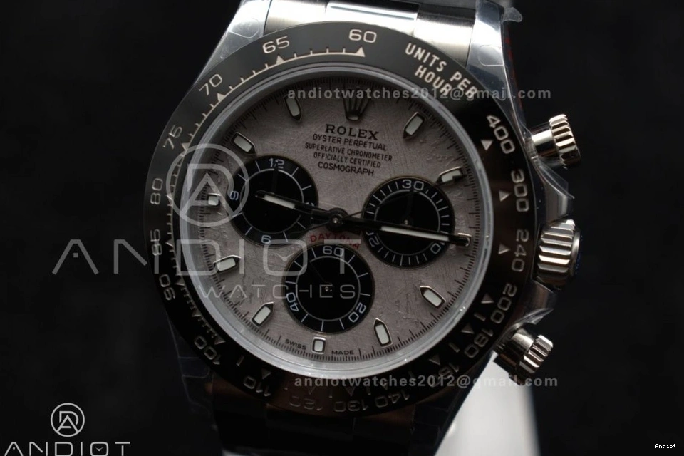 Edition on 116519 SH4130 1:1 (Gain Best Dial Weight) QF Oysterflex V3 Strap Daytona Meteorite 1106